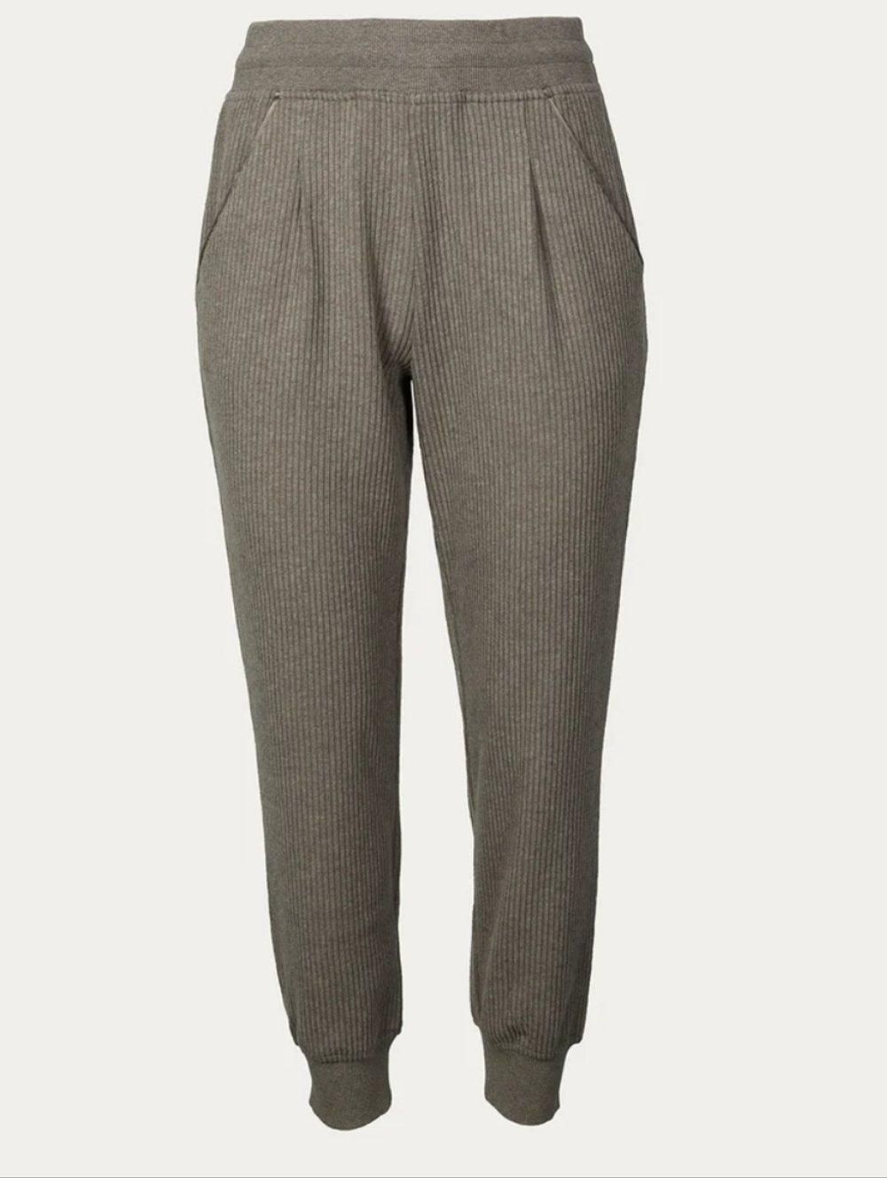 VARLEY Chaucer Pant Ribbed Jogger in Mink Marl Small - Picture 6 of 8